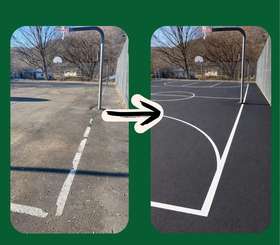 Court Resurface & Stripe